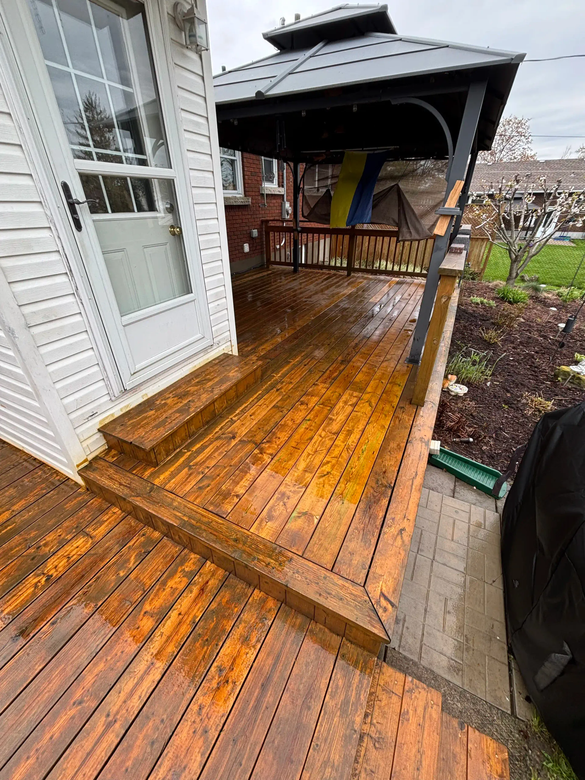 Wraparound Deck & Gazebo Restoration — Thorold