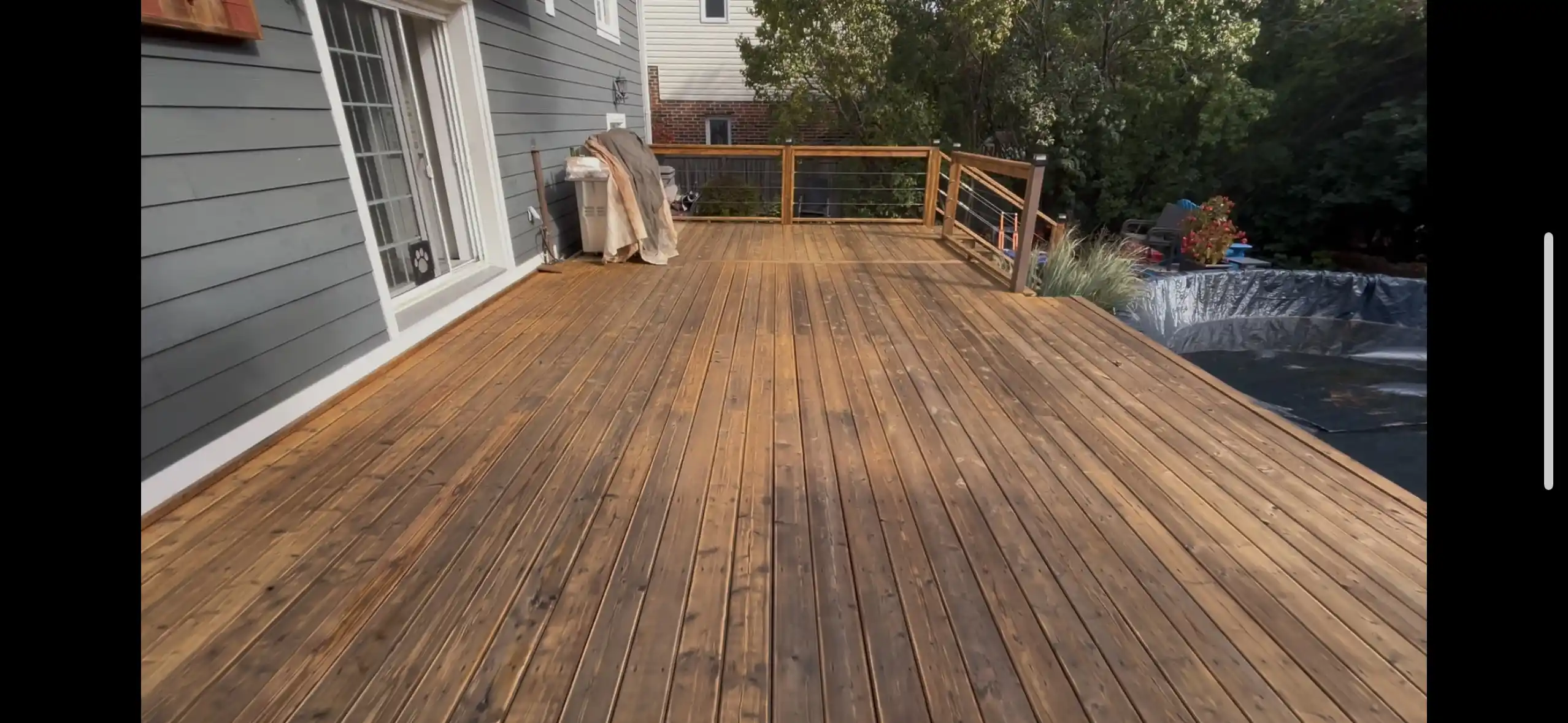 Hardwood Floor Refinishing project in the Niagara region