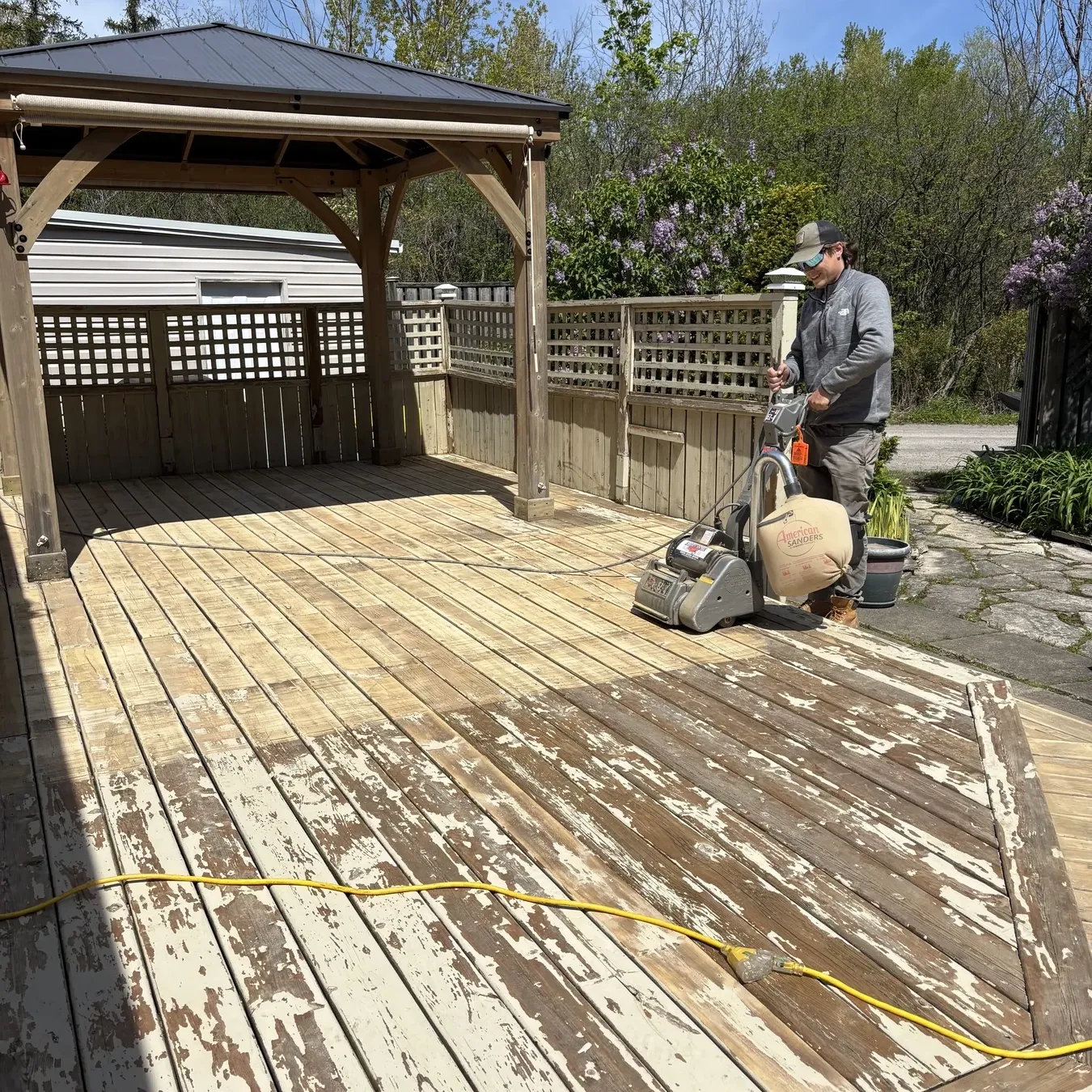 Deck Sanding & Prep
